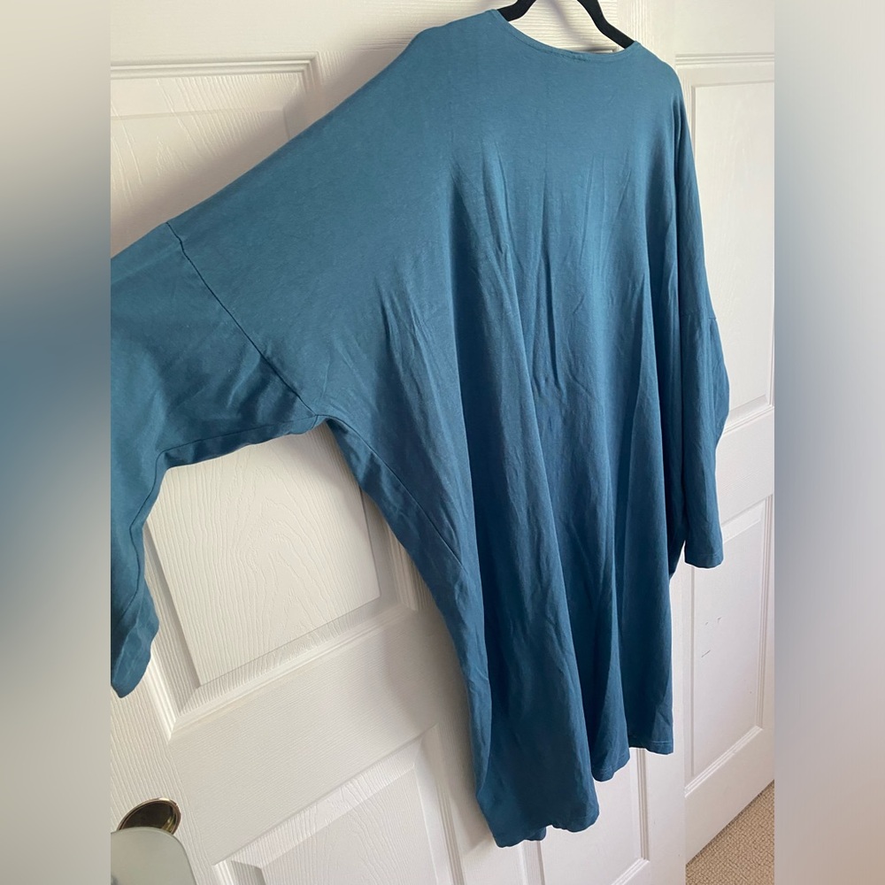 Bryn Walker Organic Cotton/Bamboo/Spandex Blend Alanna Tunic Dress Plus Size - Picture 5 of 13